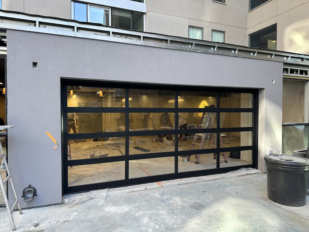 Blue Cactus Garage Door project
